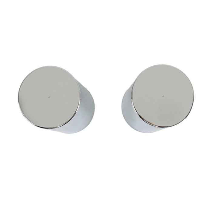 DURAFORCE 20 Pack 4 1/4" For Truck Lug Nut Covers 33 MM Plastic Screw-On Flat Top Cylinder