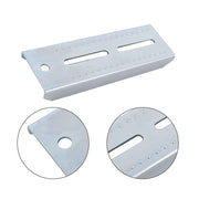 DURAFORCE New 4 PCS 8" Galvanized Swivel Top Bunk Bracket Kit w/Hardware 2"x3"