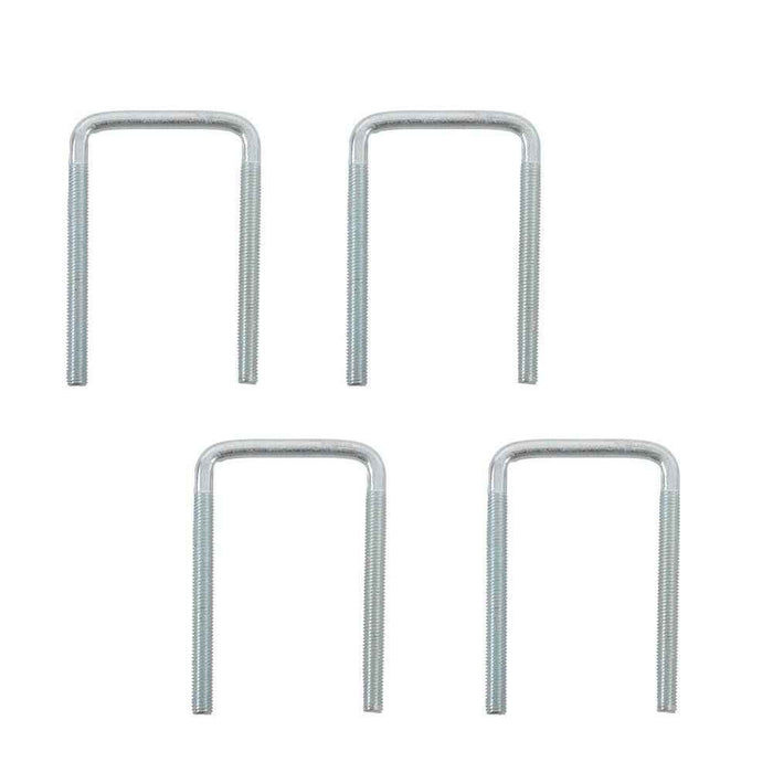 DURAFORCE New 4 PCS 8" Galvanized Swivel Top Bunk Bracket Kit w/Hardware 2"x3"