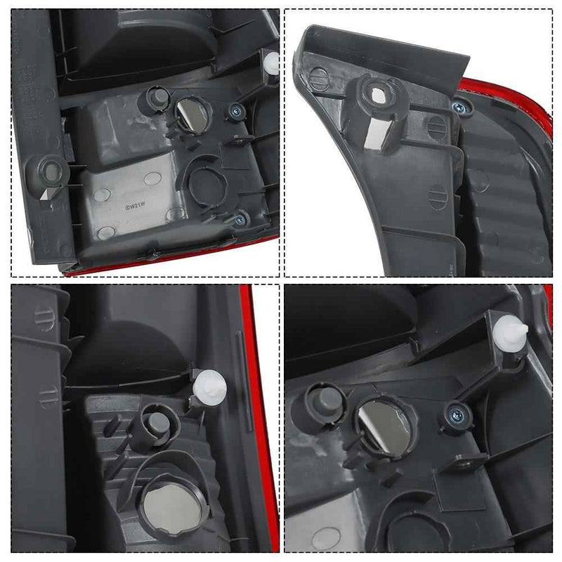 DURAFORCE Tail Light Assembly For Honda CR-V CRV 2007-2011 Driver Side Tail Lamp Left Side