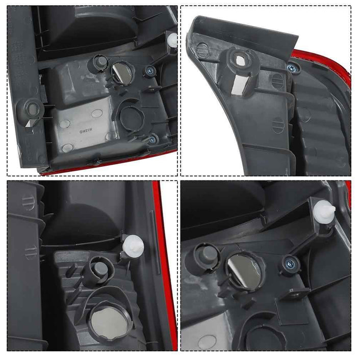 DURAFORCE Tail Light Assembly For Honda CR-V CRV 2007-2011 Driver Side Tail Lamp Left Side