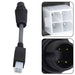 DURAFORCE For Club Car 1307/1311/1313 101909901 102251501 4-Pin Handheld Adapter Cable