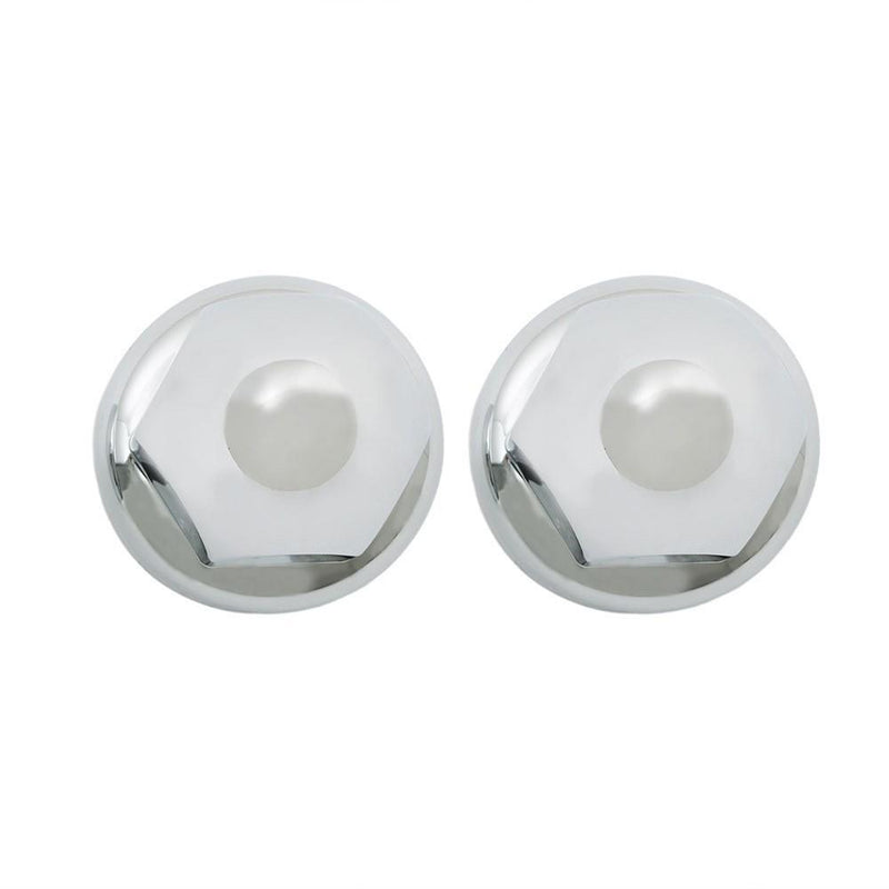 DURAFORCE 40 Pack For Semi Truck ABS Chrome Push-on Bullet Lug Nut Covers Plastic 33 MM