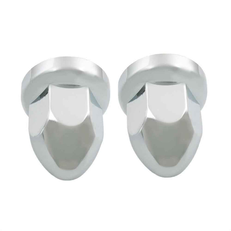 DURAFORCE 40 Pack For Semi Truck ABS Chrome Push-on Bullet Lug Nut Covers Plastic 33 MM