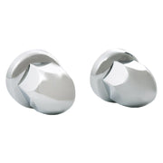 DURAFORCE 40 Pack For Semi Truck ABS Chrome Push-on Bullet Lug Nut Covers Plastic 33 MM
