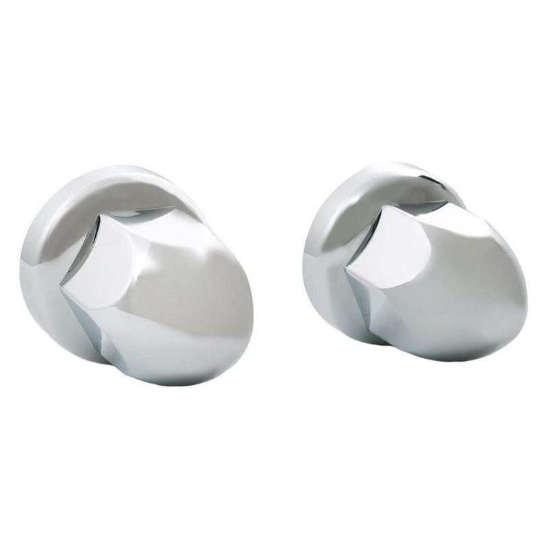 DURAFORCE 40 Pack For Semi Truck ABS Chrome Push-on Bullet Lug Nut Covers Plastic 33 MM
