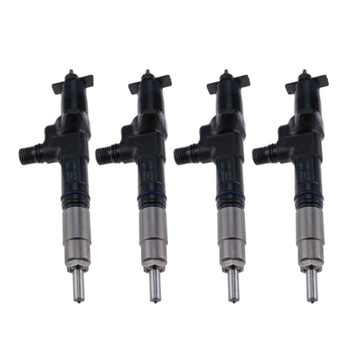 DURAFORCE 4Pcs Fuel Injector 1J508-53052 1J508-53070 for Kubota V3800 Tier 4 Engine SVL95