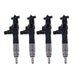 DURAFORCE 4Pcs Fuel Injector 1J508-53052 1J508-53070 for Kubota V3800 Tier 4 Engine SVL95