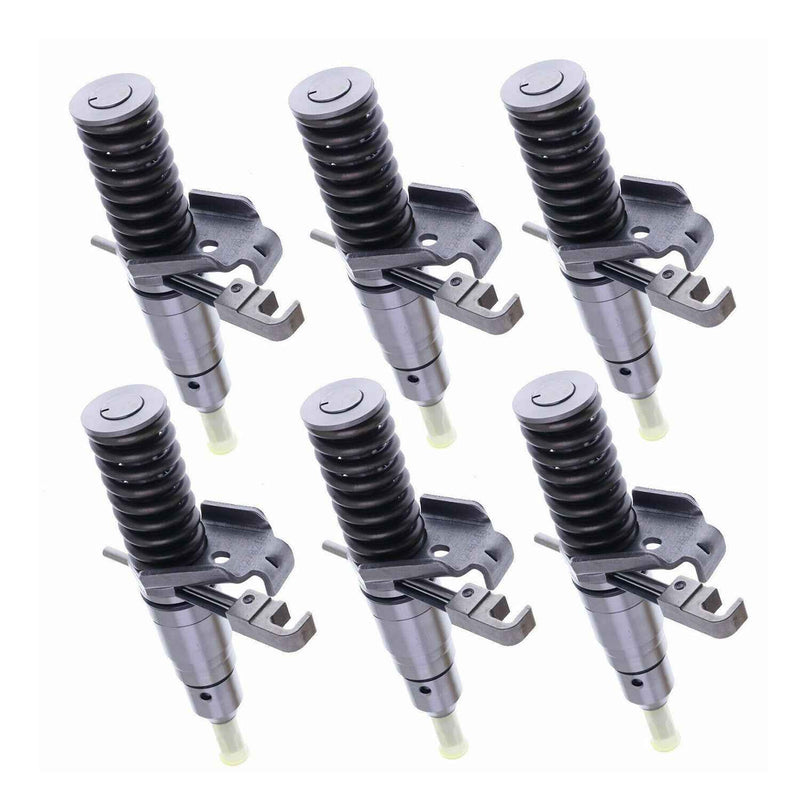 DURAFORCE 6X Fuel Injector 107-7732 127-8216 for Caterpillar 3116 3114 Engine 953C 963B