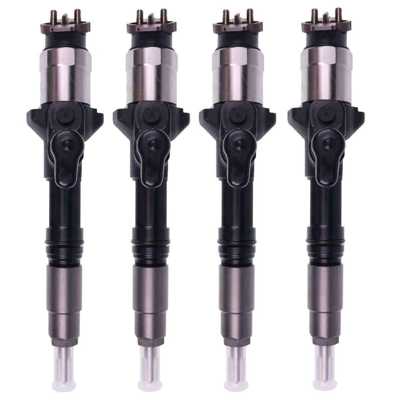 DURAFORCE 4X Fuel Injector 7024332 7485369 for Kubota Engine V3800 Bobcat S750 S850 T750