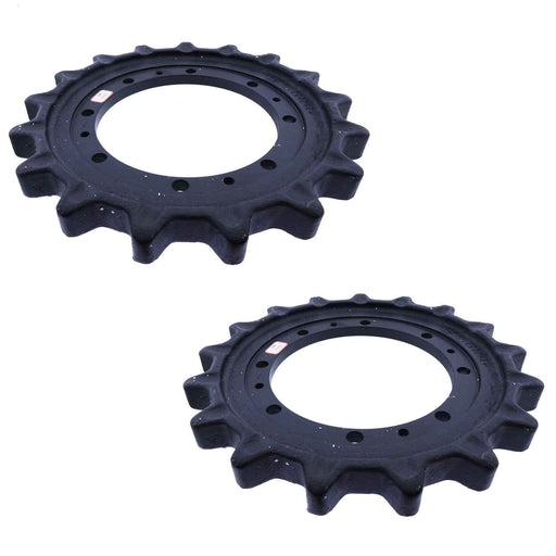 DURAFORCE 2Pcs Drive Sprocket 7227421 fit for Bobcat T750 T740 T870 T770 Track Loader
