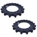 DURAFORCE 2Pcs Drive Sprocket 7227421 fit for Bobcat T750 T740 T870 T770 Track Loader