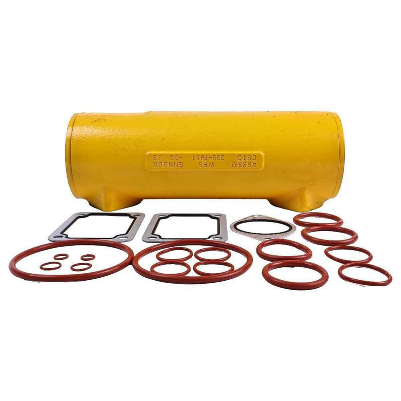 DURAFORCE Oil Cooler w/Seal Kit 223-7962 10R-2112 7C-3039 For Caterpillar Engine C15 C18