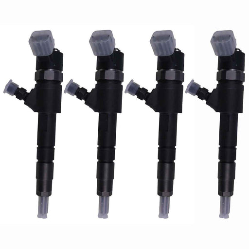 DURAFORCE 4X Fuel Injector 0445110507 forYanmar 4TNV88C 4TNV98 4TNV98C Engine 129E00-53100