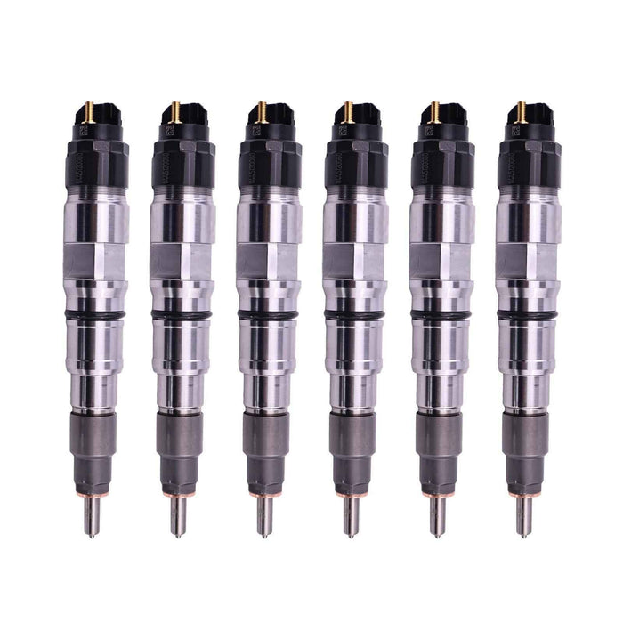 DURAFORCE 6X Fuel Injector 65104017004 forDoosan DL06 DL200 DL250 TXL200-2 DX140LC DX255LC