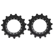 DURAFORCE 2 Pack Drive Sprocket 7270159 for Bobcat T630 T650 Loader 15 Teeth 16 Holes