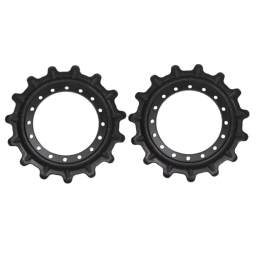 DURAFORCE 2 Pack Drive Sprocket 7270159 for Bobcat T630 T650 Loader 15 Teeth 16 Holes