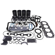 DURAFORCE Overhaul Rebuild Kit for Isuzu Engine 4JB1 4JB1T 2.8L Bobcat Loader 1213 843 853