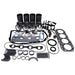 DURAFORCE Overhaul Rebuild Kit for Isuzu Engine 4JB1 4JB1T 2.8L Bobcat Loader 1213 843 853