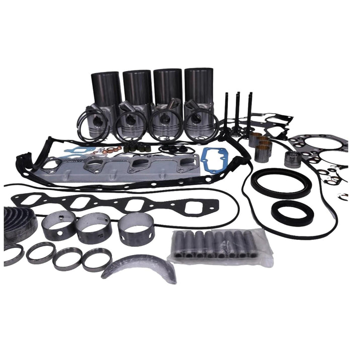 DURAFORCE Overhaul Rebuild Kit for Isuzu Engine 4JB1 4JB1T 2.8L Bobcat Loader 1213 843 853