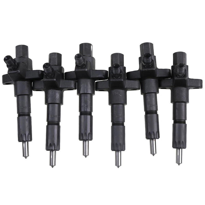 DURAFORCE 6X Fuel Injector 9430611425 1-15300250-2 for Isuzu 6BD1 Hitachi EX120-2 EX200-2