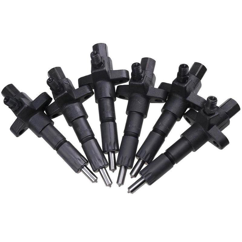 DURAFORCE 6X Fuel Injector 9430611425 1-15300250-2 for Isuzu 6BD1 Hitachi EX120-2 EX200-2