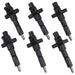 DURAFORCE 6X Fuel Injector 9430611425 1-15300250-2 for Isuzu 6BD1 Hitachi EX120-2 EX200-2