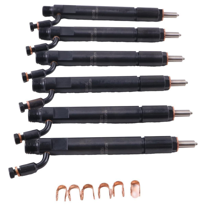 DURAFORCE 6X Fuel Injector 3931735 for Cummins 6CT Engine 8.3 Case 2388 255 0432191531