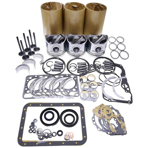 DURAFORCE Overhaul Rebuild Kit for Yanmar 3TN84RJ Engine John Deere 870 955 Takeuchi TB035