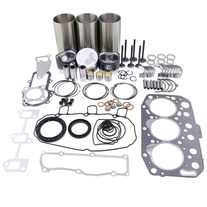 DURAFORCE Overhaul Rebuild Kit for Thermo King TK3.70 Yanmar VIO17 VIO10-2 Engine 3TNV70