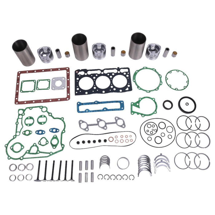 DURAFORCE Overhaul Rebuild Kit 16224-21110 1590121050 for Kubota D905 Engine B1600 B1700DT