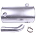 DURAFORCE Muffler 324-4156 for Caterpillar C6 C6.4 Engine 320D 320DL 320DLN 323DL 320D LRR