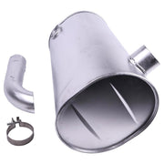 DURAFORCE Muffler 324-4156 for Caterpillar C6 C6.4 Engine 320D 320DL 320DLN 323DL 320D LRR