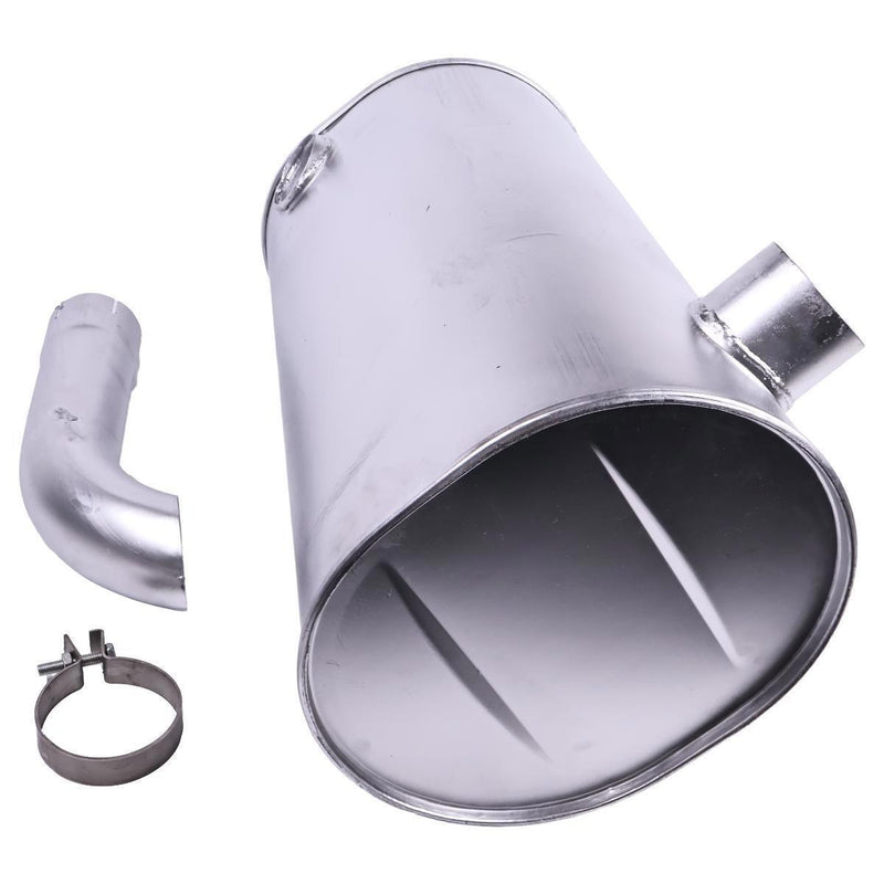 DURAFORCE Muffler 324-4156 for Caterpillar C6 C6.4 Engine 320D 320DL 320DLN 323DL 320D LRR