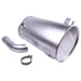 DURAFORCE Muffler 324-4156 for Caterpillar C6 C6.4 Engine 320D 320DL 320DLN 323DL 320D LRR