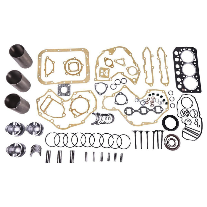DURAFORCE Overhaul Rebuild Kit for Mitsubishi S3L S3L2 Mahindra Massey Ferguson NewHolland