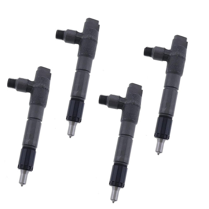 DURAFORCE 4Pcs Fuel Injectors 729907-53100 For Yanmar 4TNV98 4TNV98T Engine WA95-3 WA90-3