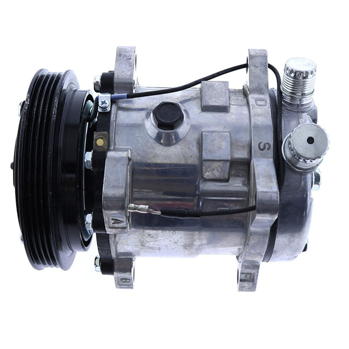 DURAFORCE 12V SD5H11 A/C Compressor 47741862 84321961 for Case SV250 SV280 NewHolland L225