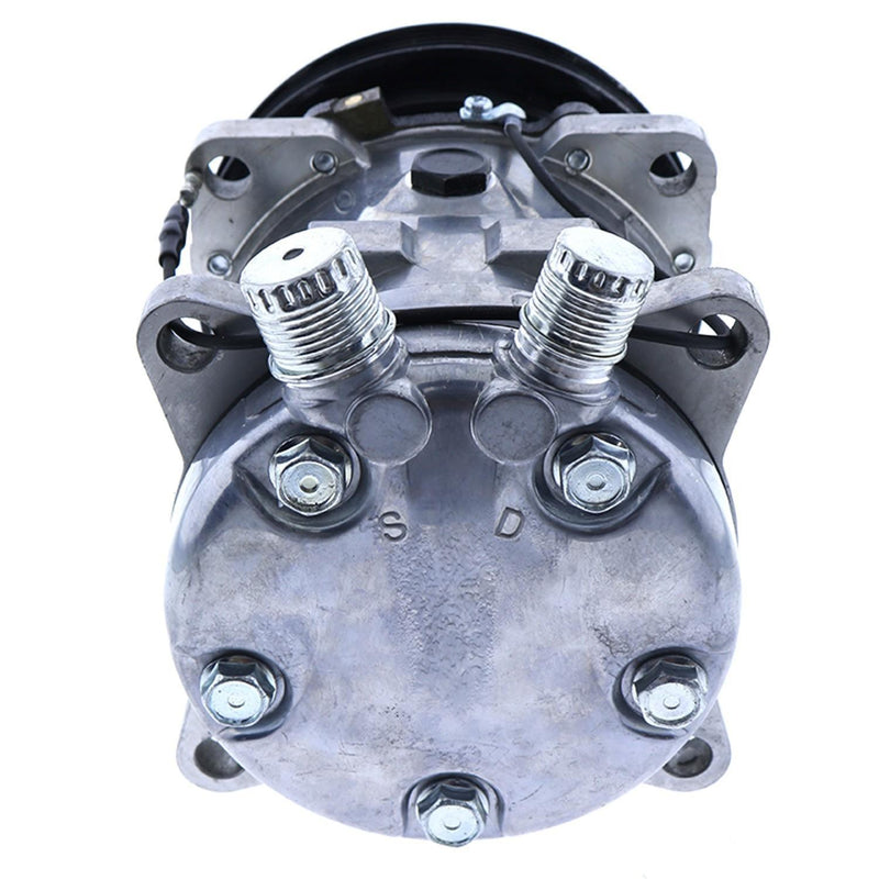 DURAFORCE 12V SD5H11 A/C Compressor 47741862 84321961 for Case SV250 SV280 NewHolland L225