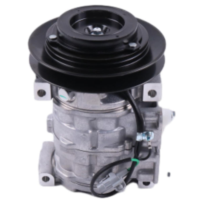 DURAFORCE 10S13C A/C Compressor 4721999 for Hitachi ZX200-5G ZX330-5G John Deere 210G