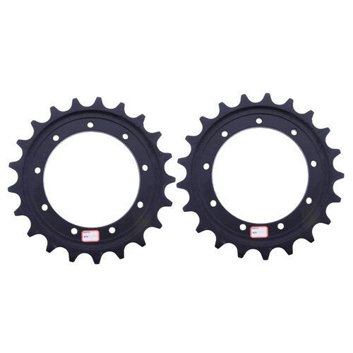 DURAFORCE 2Pcs 21T Drive Sprocket 6539097 for Bobcat 231 325 328 331 331D 331E 334