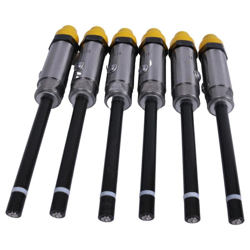 DURAFORCE 6X Fuel Injector 0R-4124 7W-7038 For Caterpillar D6H D6D D6R Engine 3306 3306B