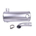 DURAFORCE Muffler 4625214 for Isuzu 4HK1 Hitachi ZAX200 -3 ZAX210-3 ZAXIS240-3 ZAXIS270-3