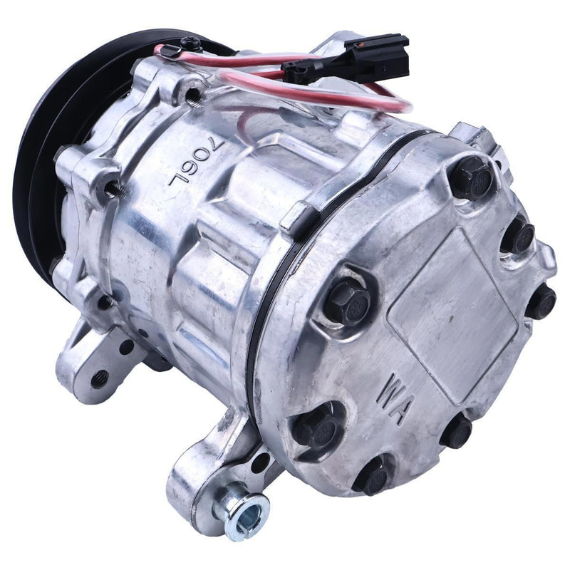 DURAFORCE 12V SD7B10 A/C Compressor 172B11-18100 for Yanmar VIO80 VIO33 SV100-2B SV100-2A