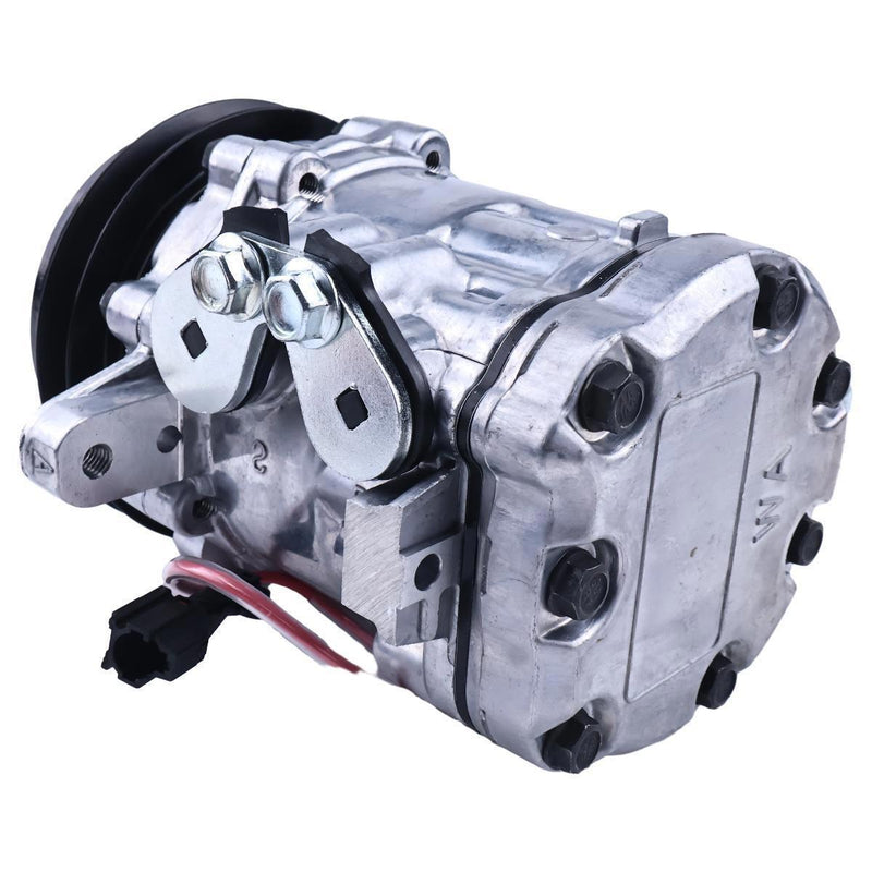 DURAFORCE 12V SD7B10 A/C Compressor 22F-979-3300 for Komatsu PC27MR-3 PC30MR-5 PC35MR-3