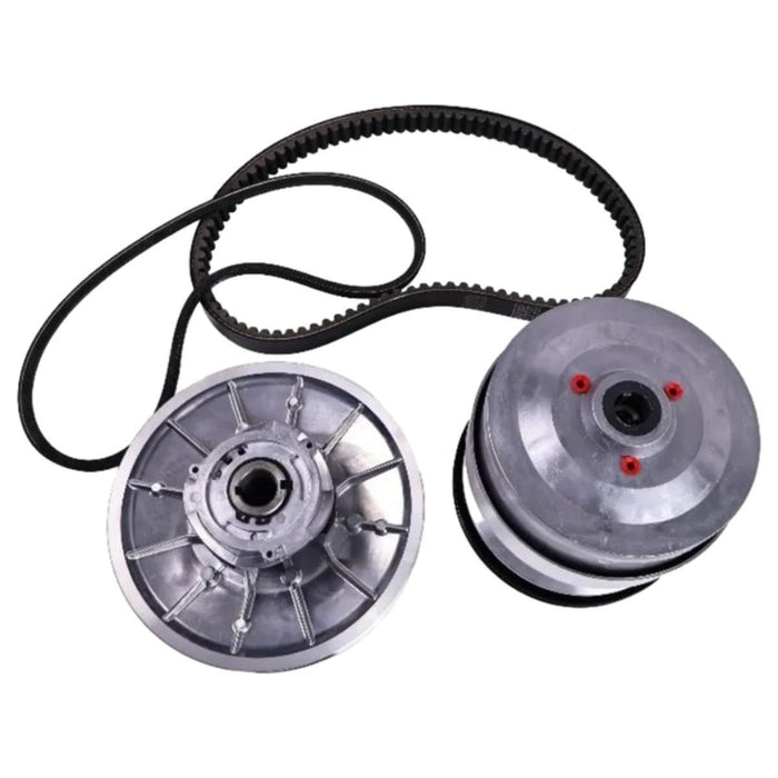 DURAFORCE Drive Driven Clutch & Belt Set for Club Car Golf Cart DS 101834001 101832902