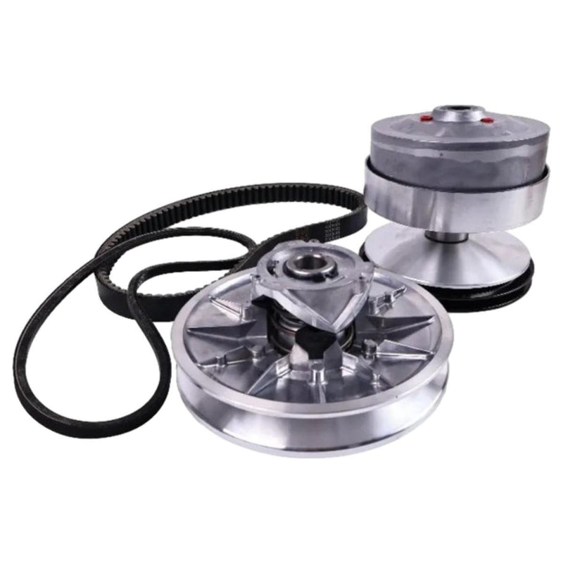 DURAFORCE Drive Driven Clutch & Belt Set for Club Car Golf Cart DS 101834001 101832902