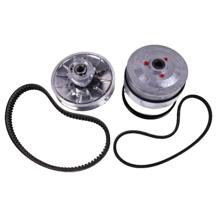 DURAFORCE Drive Driven Clutch & Belt Set for Club Car Golf Cart DS 101834001 101832902