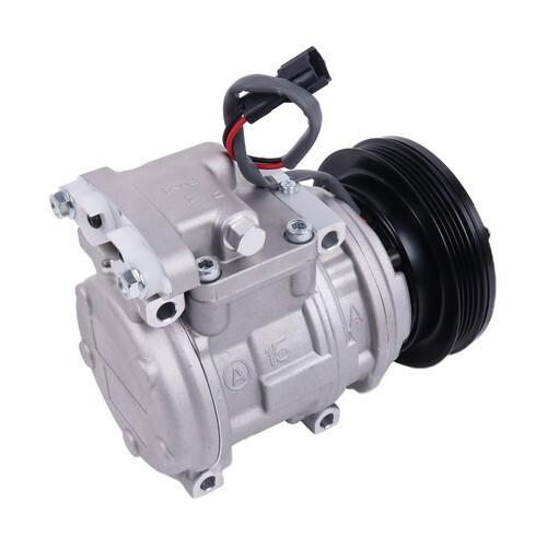 DURAFORCE 24V 10PA15C A/C Compressor 2208-6013B for Doosan DL200 DL220 DL250 DX140LC