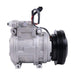 DURAFORCE 24V 10PA15C A/C Compressor 2208-6013B for Doosan DL200 DL220 DL250 DX140LC
